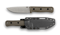 Reiff Knives F5 GEN2 Field Survival Knife CPM MagnaCut Stonewash Green Canvas Micarta